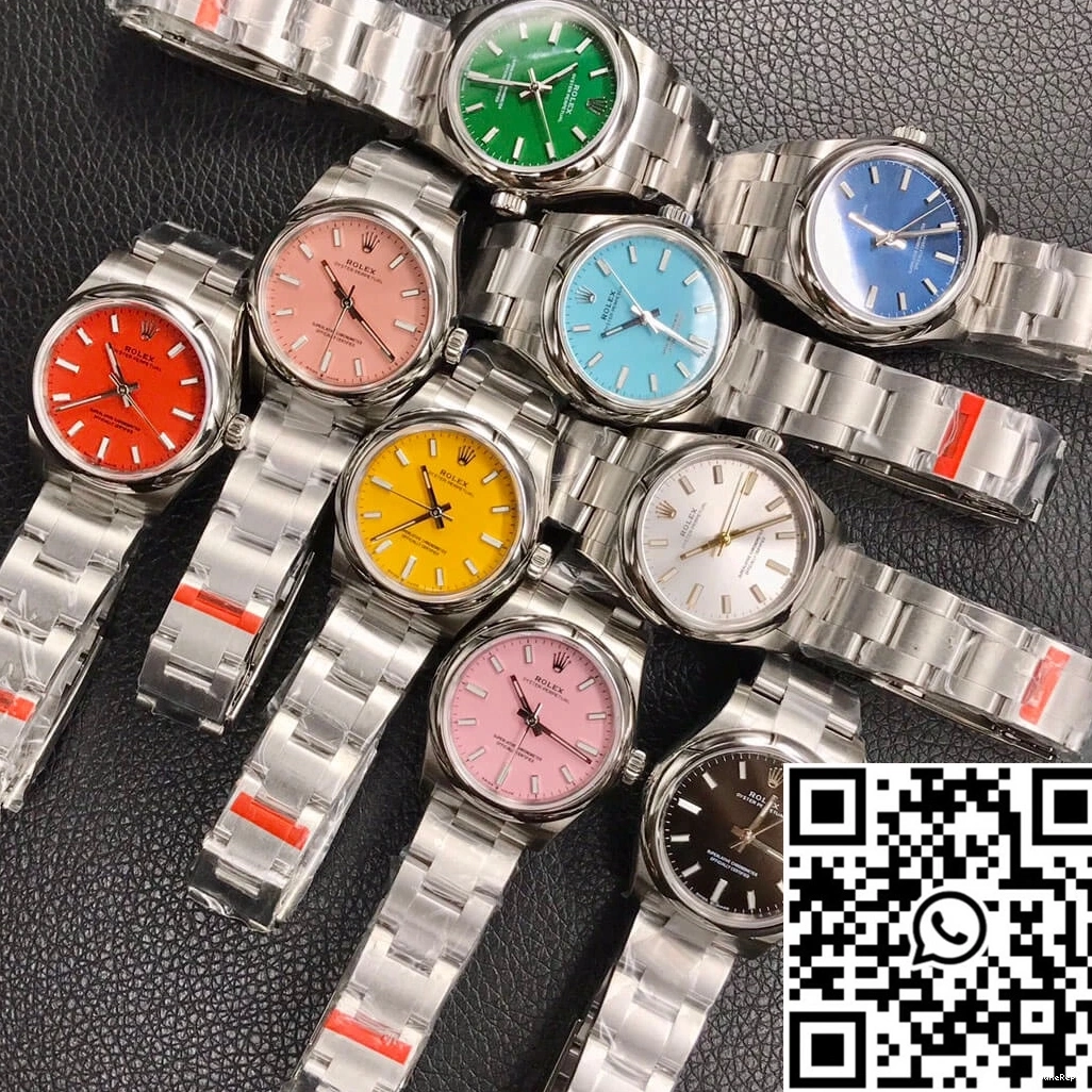 31MM Oyster EW Dial M277200-0001 Perpetual Silver Factory Rolex 0219